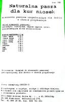 PASZA DLA KUR NIOSEK 25KG NATURALNA KARMA MIESZANKA BEZ GMO SYPKA ZIARNO