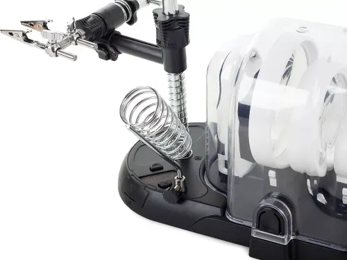 Lupa trzecia ręka ręczna 2w1 lutowania soczewki na Arena.pl