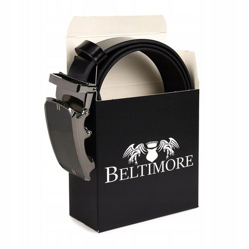 Pasek męski skórzany do spodni automat Beltimore na Arena.pl