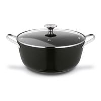 GARNEK ŻELIWNY EMALIOWANY Z POKRYWKĄ KONIGHOFFER HANOI 5,6 L 28 CM