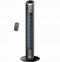 WENTYLATOR KOLUMNOWY WIATRAK PODŁOGOWY STOJĄCY PILOT MOCNY CICHY 55W 95 CM