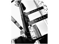 60CM 50CM OBRAZ ŚCIENNY WALL STREET MITH HUANG DRUK PŁÓTNO