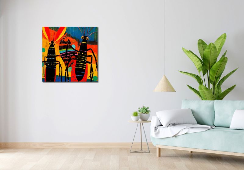 Obraz 70x70cm Taneczne Rytmiki zdjęcie 2