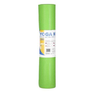 Mata do jogi 173x61cm zielona grubość 6mm waga 1,3kg fitness aerobic PVC elastyczna ABI