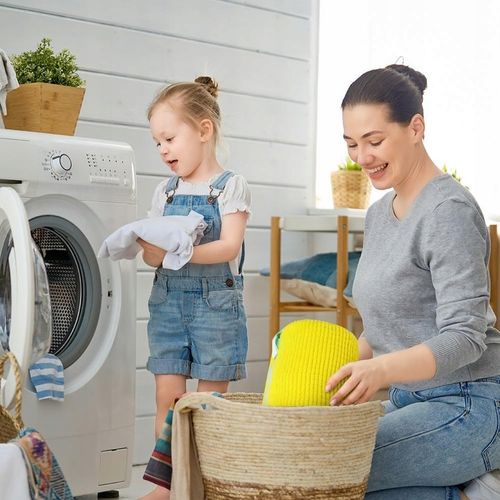 2X WOREK DO PRANIA BUTÓW OBUWIA DO PRALKI Z MIKROFIBRY ŻÓŁTE ZESTAW 2szt na Arena.pl