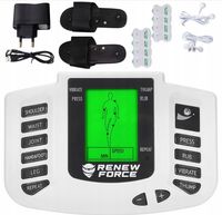 Elektrostymulator mięśni nerwów masażer TENS EMS stymulator MASAŻ ZESTAW