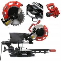 Piła Pilarka Ukośna z Posuwem Laser Kraft&Dale 2200 W 210 mm 4700 RPM