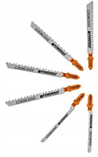 ZESTAW NOŻYKÓW BRZESZCZOTÓW DO WYRZYNARKI 10 SZTUK DREWNO SKLEJKA TWORZYWO na Arena.pl