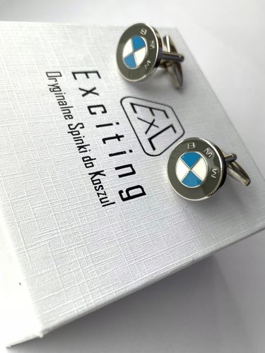 Spinki do mankietów Zegarek Werk Mechanizm Zegarka Steampunk Metalowe Etui na Arena.pl