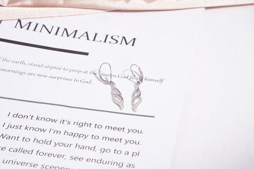 SREBRNE KOLCZYKI SREBRO DŁUGIE WISZĄCE KOLCZYKI SREBRO RODOWANE ORYGINALNE na Arena.pl