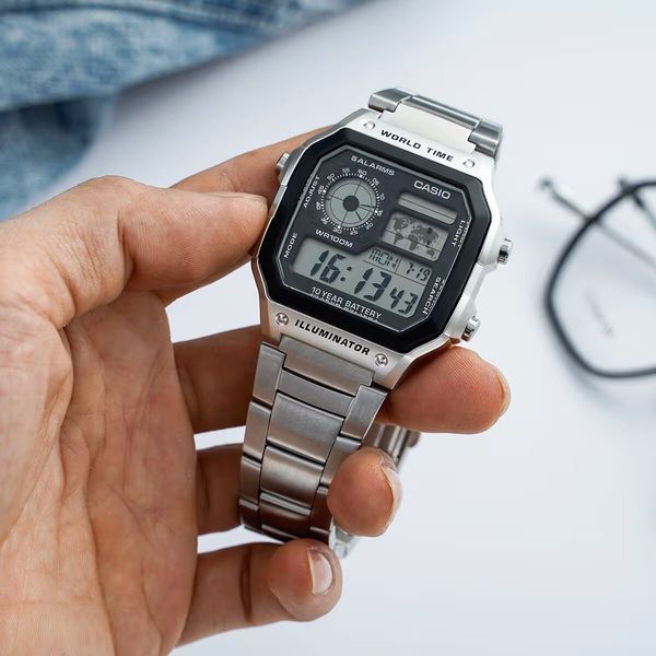 ZEGAREK MĘSKI CASIO AE-1200WHD-1A (zd159a) + BOX zdjęcie 6