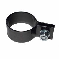 Obejma kolana tłumika WSK125 czarna  /PL/