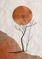 Plakat 39,5x55cm Surowość Pustyni