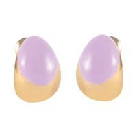 Kolczyki małe, kolorowe łezki (P24/ZIM/10AU)