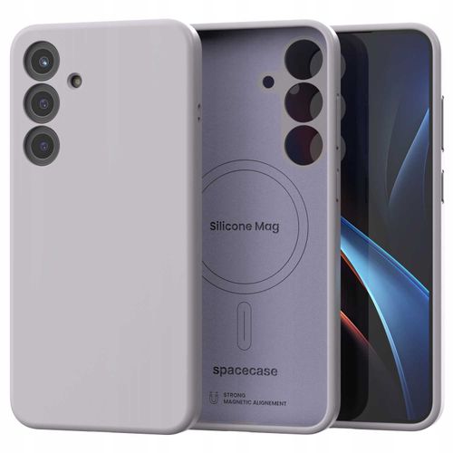 Spacecase Silicone Mag Galaxy S25+ Light Purple na Arena.pl