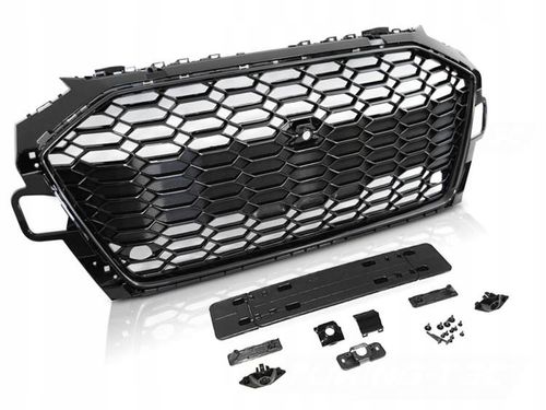 GRILL ATRAPA SPORT GLOSSY BLACK PDC DO AUDI A4 B9 OD 2020- na Arena.pl