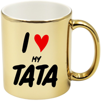 KUBEK ZŁOTY PREMIUM Z NADRUKIEM DLA TATY PREZENT DZIEŃ OJCA TATA