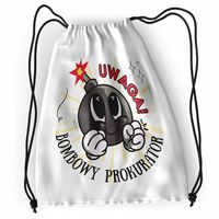 Plecak Prokuratora Sportowy Szkolny Worek Torba Z Nadrukiem Ze Zdjęciem