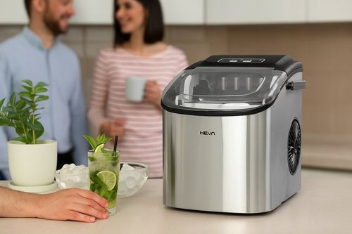 Kostkarka do lodu HEVA HIX 12kg domowa cicha maszyna ekspresowy lód na Arena.pl