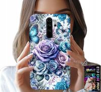 ETUI DO XIAOMI REDMI 9 - KWIECISTE WZORY RÓŻEKWIATKI CASE + SZKŁO