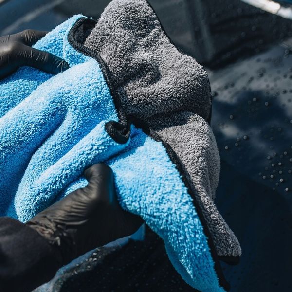 RĘCZNIK MIKROFIBRA DO OSUSZANIA LAKIERU 90x60 800g zdjęcie 5