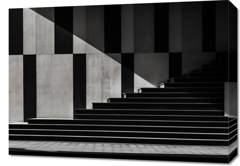 Obraz 70x50cm Geometria w Architekturze zdjęcie 1