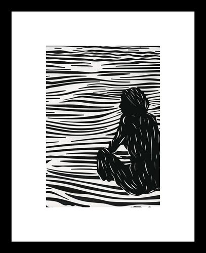 Plakat 21x29,7cm Złożone Fluidalne Linie na Arena.pl