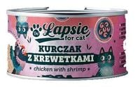 Łapsie mokra karma Kurczak z krewetkami w bul 80g
