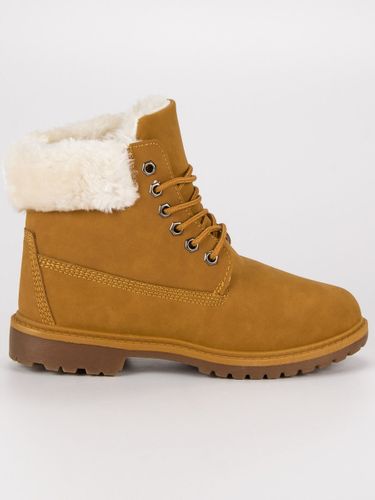 CAMELOWE TRAPERKI Rozmiar - 41 na Arena.pl