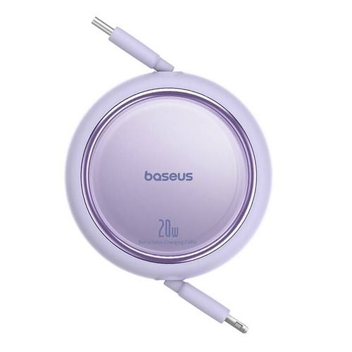 kabel usb baseus free2pull usb-c do ip 20w 1m (fioletowy) na Arena.pl