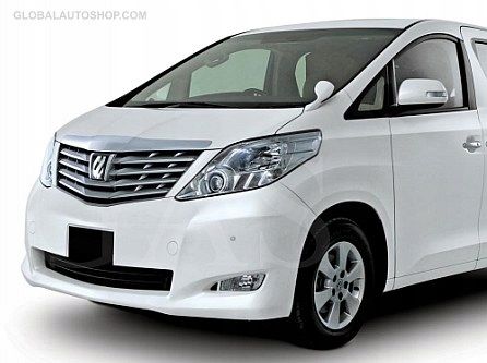 Toyota Alphard - Chromowane Listwy Chrome Grill Atrapy Zderzaka Tuning na Arena.pl