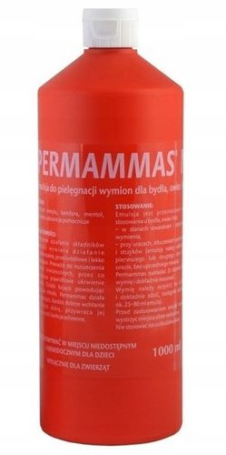 Vetoquinol Permammas 1L Emulsja do Wymion dla krów na Arena.pl