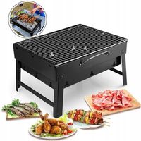 GRILL WĘGLOWY OGRODOWY TURYSTYCZNY SKŁADANY