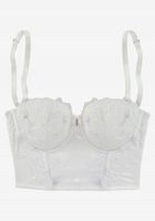 LASCANA Stanik w kolorze Białym