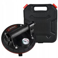 UCHWYT PRZYSSAWKA PRÓŻNIOWA Z POMPKĄ I MANOMETREM