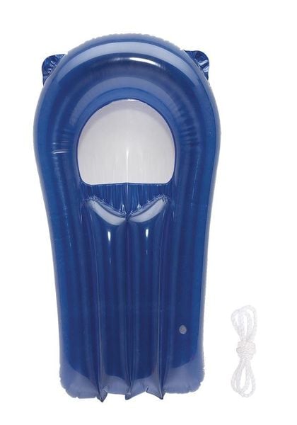 Nadmuchiwany mini materac SPLASH, niebieski zdjęcie 1