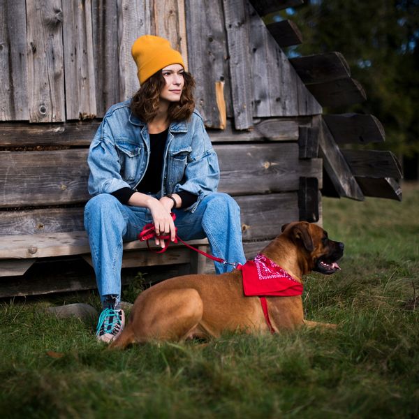 Bandana Classic rebel biała zdjęcie 4