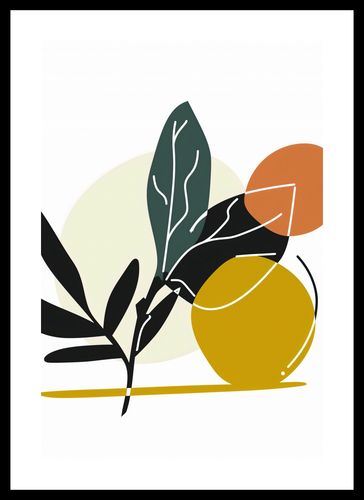 Plakat 61x90,5cm Elegancka Flora na Arena.pl