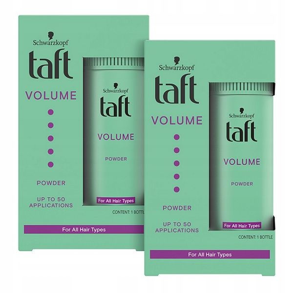 Taft Volume Powder Puder do Włosów Objętość 2x10g zdjęcie 1