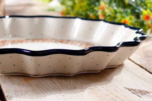 FORMA DO PIECZENIA TARTY ceramiczna 32 cm na Arena.pl
