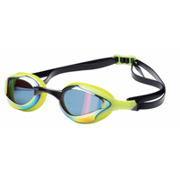 AQUA-SPORT OKULARY OKULARKI NA BASEN ANTYFOG PŁYWANIA OCHRONNE ETUI ANTI FOG PŁYWACKIE NURKOWANIA SILIKONOWE TRENINGOWE