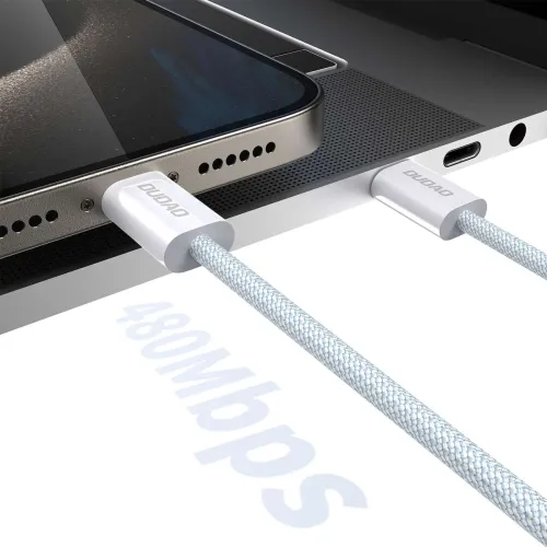 kabel dudao l6c usb-c - usb-c pd 30w 1m - jasnoniebieski na Arena.pl