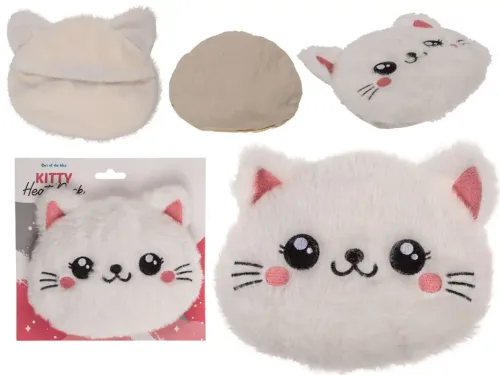 Pluszowy Ogrzewacz Kotek - Uroczy Termofor do Podgrzania w Mikrofalówce na Arena.pl