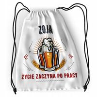 Plecak Dla Zoi Sportowy Szkolny Worek Torba Z Nadrukiem Ze Zdjęciem