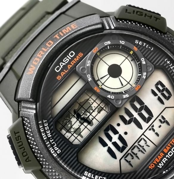 zegarek męski casio ae-1000w-3avdf + box zdjęcie 4