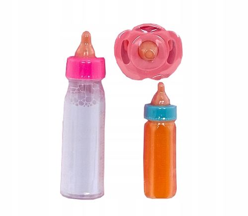 różowe BABY ubranko BORN dla lalki BOBAS sukienka PAJACYK czapka BUCIKI 403 na Arena.pl