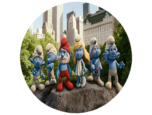 Podkładka pod myszkę Smerfy na Arena.pl