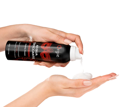 Musująca Pianka Truskawkowa Acqua Croccante Crunchy Mousse Orgie 150 Ml na Arena.pl