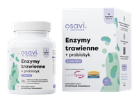 # OSAVI Enzymy trawienne + probiotyk (60 kaps.)
