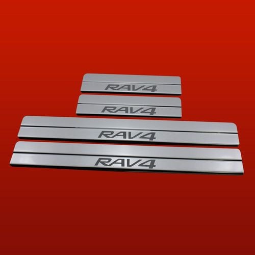 Listwa progowa TOYOTA RAV-4 MK4 Stal nierdzewna 304 połysk 4szt na Arena.pl